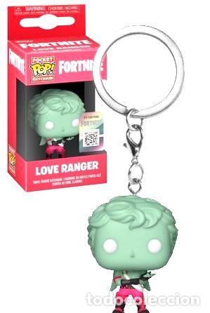 Coleccionismo de llaveros: pocket funko pop llavero fortnite love ranger