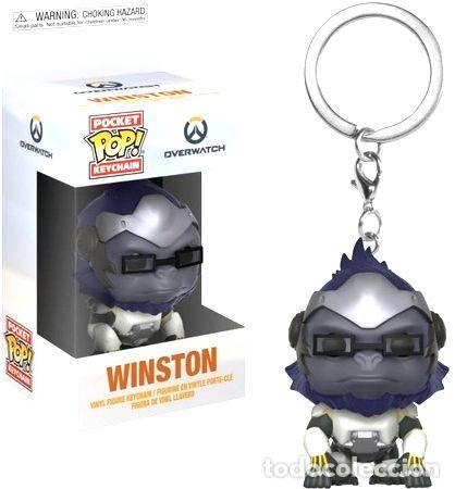 Coleccionismo de llaveros: funko pop keychain llavero overwatch winston