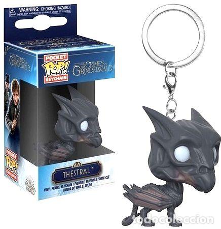 Coleccionismo de llaveros: funko pop llavero grindelwald thestral dgl games comics