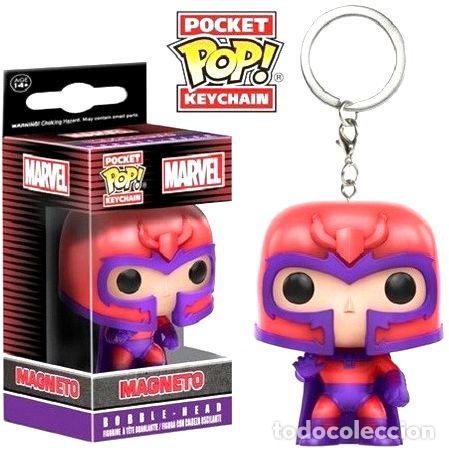 Coleccionismo de llaveros: funko pop llavero x men magneto original dgl games comics