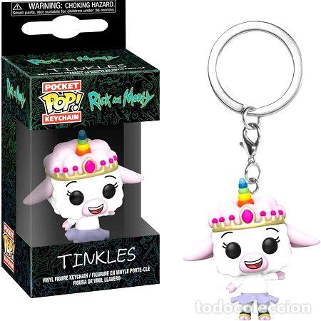 Coleccionismo de llaveros: funko pop llavero tinkles de rick and morty regalosleon
