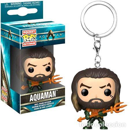 Coleccionismo de llaveros: funko pop llavero aquaman keychain regalosleon