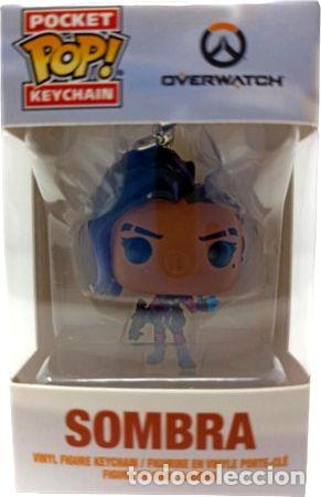 Coleccionismo de llaveros: llavero funko pop overwatch sombra