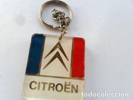 Coleccionismo de llaveros: llavero insignia citroen visa xsara 3cv 2cv antiguo