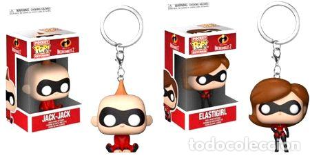 Coleccionismo de llaveros: funko pop llaveros los increibles elastigirl jack jack