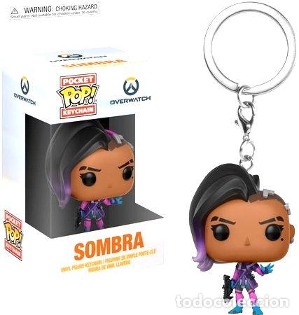 Coleccionismo de llaveros: funko pop keychain llavero overwatch sombra