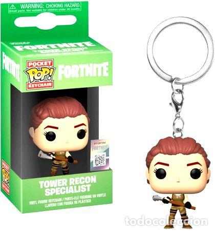 Coleccionismo de llaveros: funko pop keychain llavero tower recon specialist fortnite