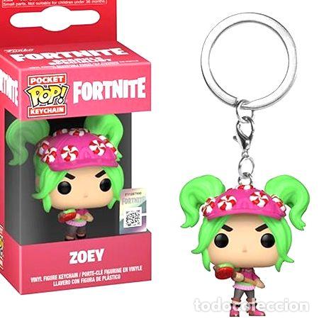Coleccionismo de llaveros: pocket funko pop llavero fortnite zoey magic4ever
