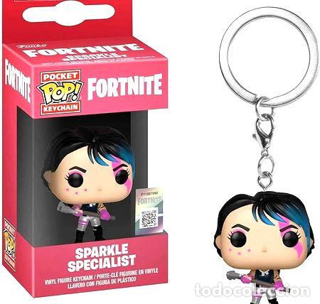 Coleccionismo de llaveros: llavero funko pop sparkle specialist fortnite nuevo original