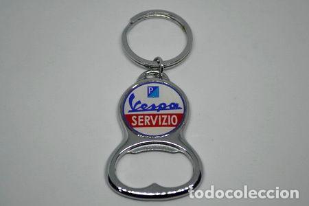 Coleccionismo de llaveros: llavero piaggio vespa servizio destapador