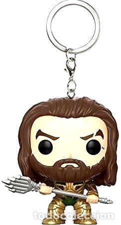 Coleccionismo de llaveros: llavero funko pop aquaman justice league original