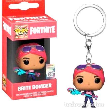 Coleccionismo de llaveros: funko pop llavero brite bomber fortnite