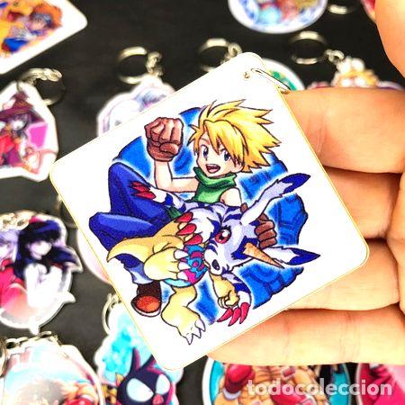 Coleccionismo de llaveros: llavero acrilico digimon matt gabumon gastovic anime