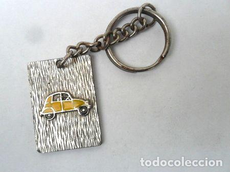 Coleccionismo de llaveros: llavero insignia citroen mehari 3cv 2cv antiguo