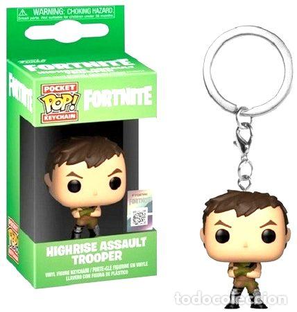 Coleccionismo de llaveros: funko pop llavero fortnite trooper original dgl games