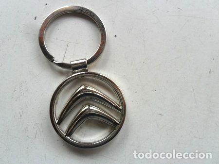 Coleccionismo de llaveros: llavero insignia citroen visa xsara 3cv 2cv metalico auto