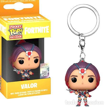 Coleccionismo de llaveros: funko pop pocket llavero fortnite fortnite valor gamer