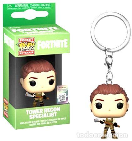 Coleccionismo de llaveros: funko pop llavero fortnite tower recon specialist dgl games