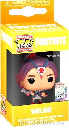 Coleccionismo de llaveros: llavero funko fortnite valor funko pocket pop scarlet kids