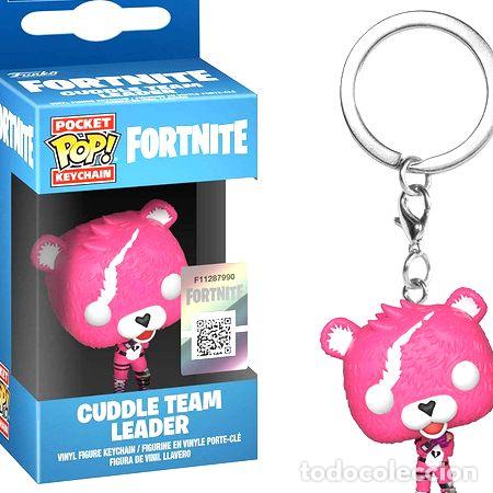 Coleccionismo de llaveros: llavero funko pop fortnite cuddle leader