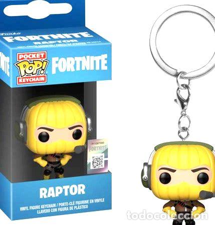 Coleccionismo de llaveros: llavero funko pop fortnite raptor