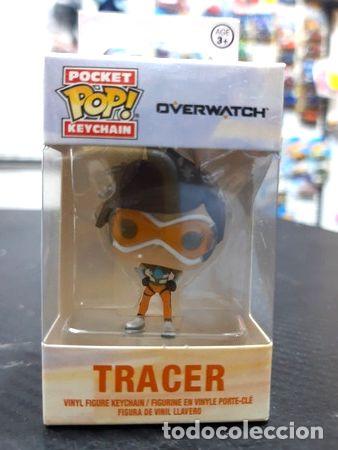 Coleccionismo de llaveros: llavero funko pop overwatch tracer