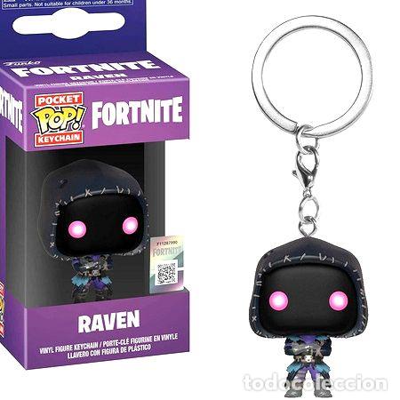 Coleccionismo de llaveros: funko pop pocket llavero fortnite raven gamer