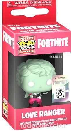 Coleccionismo de llaveros: funko pop llavero fortnite love ranger original scarlet kids