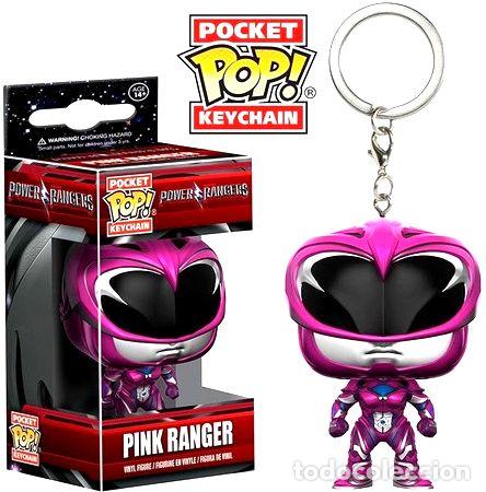 Coleccionismo de llaveros: funko pop llavero power rangers pink ranger dgl games