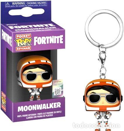 Coleccionismo de llaveros: funko pop llavero fortnite moonwalker original dgl games