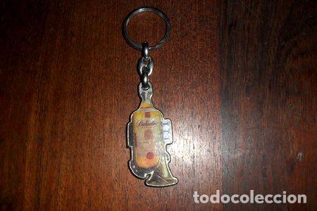 Coleccionismo de llaveros: llavero ballantines botella trompeta bebida