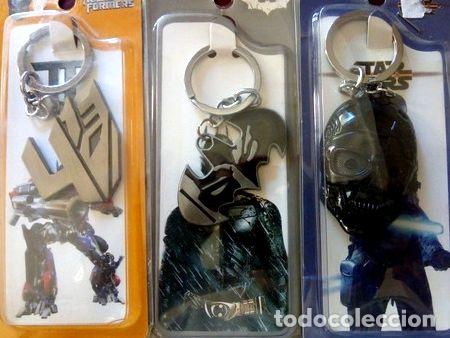 Coleccionismo de llaveros: llaveros x3 comics dc transformers terminator regalo