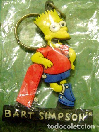 Coleccionismo de llaveros: llavero de los simpsons de bart