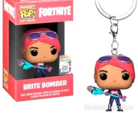 Coleccionismo de llaveros: llavero funko pop fortnite brite bomber