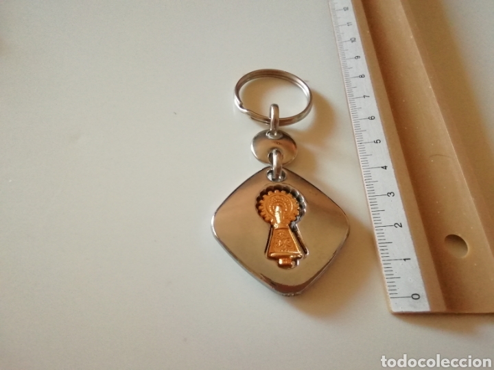 Coleccionismo de llaveros: LLAVERO GUARDIA CIVIL CON VIRGEN DEL PILAR
