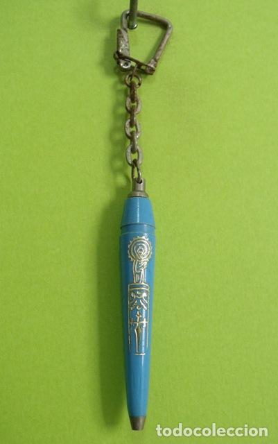 Coleccionismo de llaveros: Llavero Bol&iacute;grafo Recuerdo Virgen del Pilar