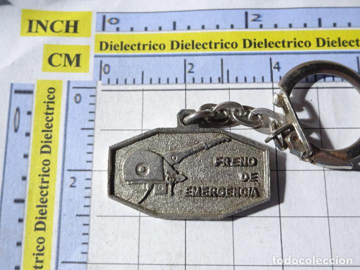 Collectionnisme de portes-cl&eacute;s: LLAVERO FRENO DE EMERGENCIA CLM SEGURIDAD