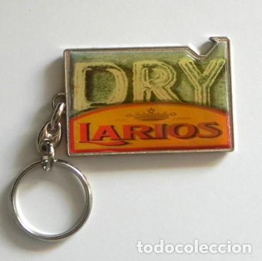 Coleccionismo de llaveros: LLAVERO ABRIDOR - LARIOS DRY - PUBLICIDAD DE BEBIDA - ABREBOTELLAS - PARA ABRIR BOTELLAS CON CHAPAS