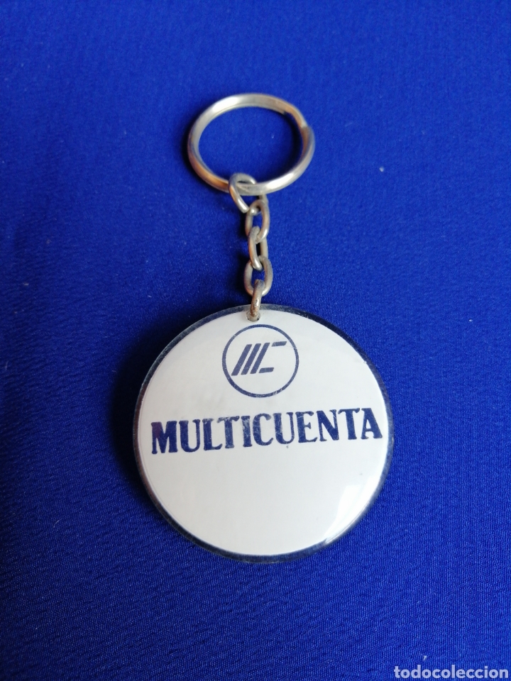 Colecionismo de porta-chaves: LLAVERO MULTICUENTA BANCO