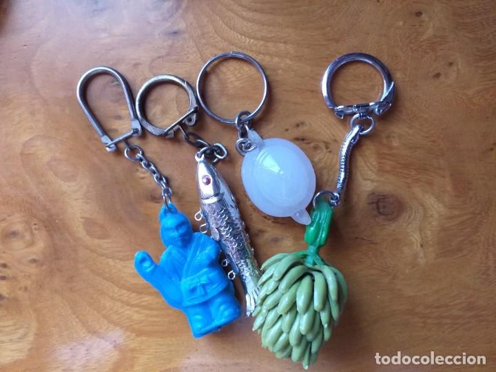 Collectionnisme de portes-cl&eacute;s: LOTE 4 LLAVEROS NUEVOS