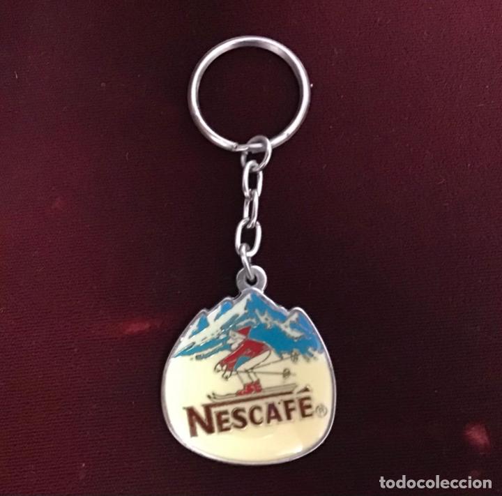 Coleccionismo de llaveros: NESCAFE TROFEO DE ESQU&Iacute;, LLAVERO - Foto 1
