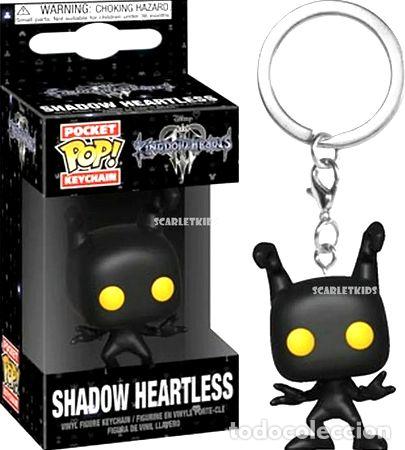 Coleccionismo de llaveros: funko pop llavero shadow heartless disney original scarlet