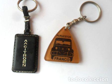 Coleccionismo de llaveros: lote llavero insignia citroen mehari 3cv 2cv antiguo