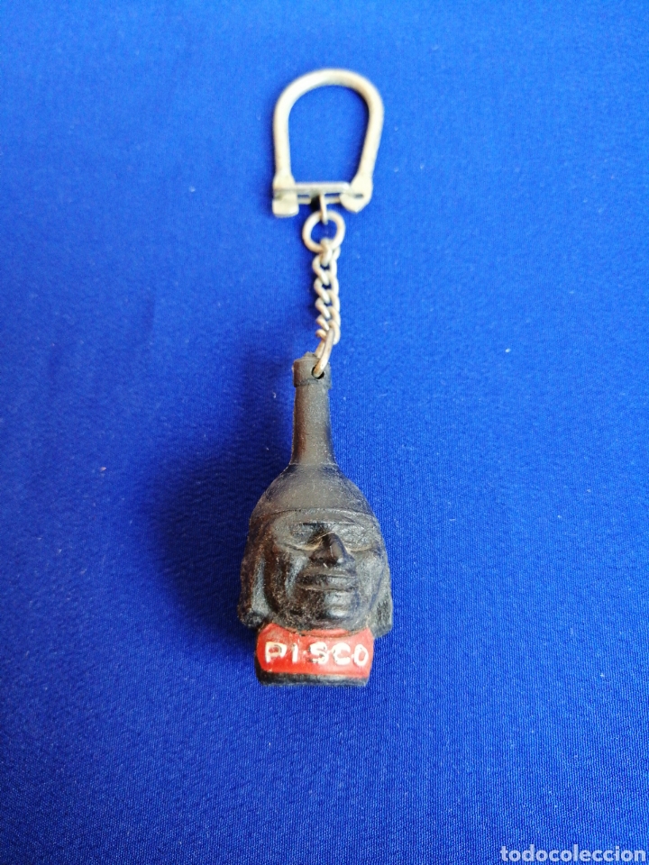 Coleccionismo de llaveros: LLAVERO BOTELLA PISCO - Foto 1