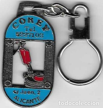 Collection of Keychains: Llavero Corey-Alicante. Metal. 18-478