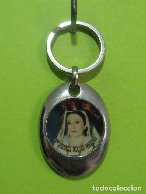 Coleccionismo de llaveros: Llavero Virgen Mar&iacute;a Sant&iacute;sima de la Salud - Jes&uacute;s de Medinaceli - Alcal&aacute; de Henares - Semana Santa
