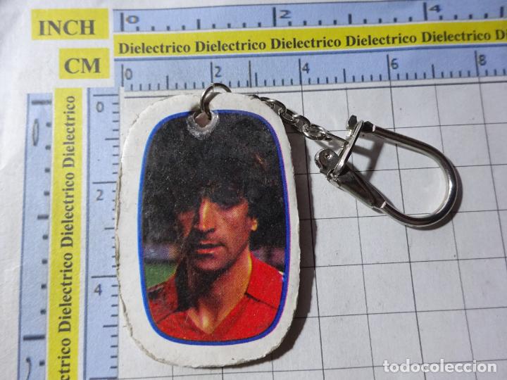 Collectionnisme de portes-cl&eacute;s: LLAVERO DEPORTES. ALEXANCO. SELECCI&Oacute;N ESPA&Ntilde;OLA F&Uacute;TBOL 1984. PHOSKITOS. EUROCOPA FRANCIA 84