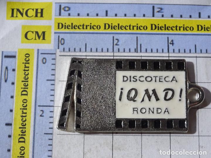 Collectionnisme de portes-cl&eacute;s: LLAVERO DE DISCOTECAS BARES PUBS CLUBS. DISCOTECA QMD DE RONDA, M&Aacute;LAGA