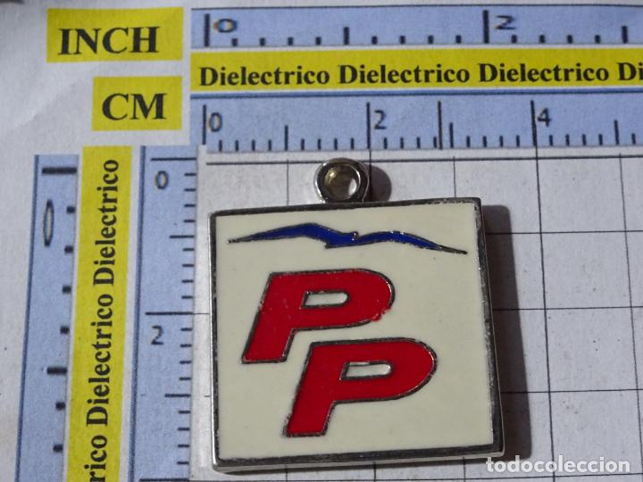 Collectionnisme de portes-cl&eacute;s: LLAVERO POL&Iacute;TICO SINDICAL. PARTIDO POPULAR DE HUETOR VEGA, GRANADA