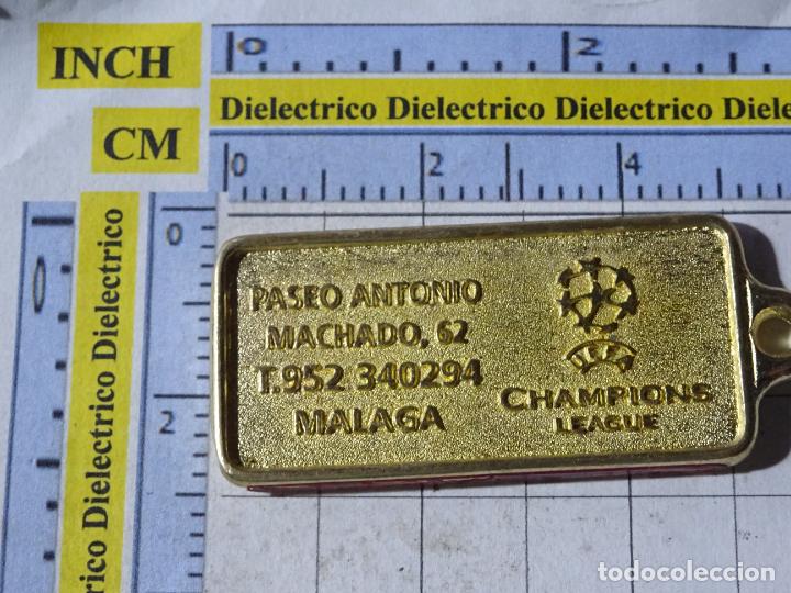 Sammlung von Schl&uuml;sselanh&auml;ngern: LLAVERO DE DISCOTECAS BARES PUBS CLUBS. M&Aacute;LAGA F&Uacute;TBOL CHAMPIONS LEAGUE, RESTAURANTE ENTRECOTE